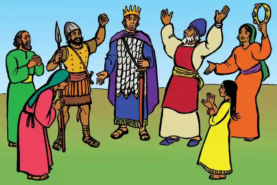 ዳዊት ንጉሥ ሆነ